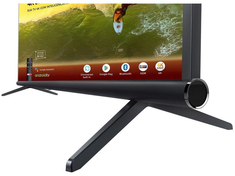 Smart TV 4K LED 50” SEMP TCL 50P8M Android Wi-Fi - Bluetooth HDR